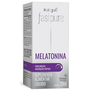 Melatonina Fast Pure Sabor Maracujá Katiguá 20Ml