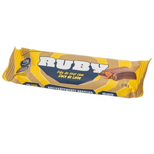 Barra De Proteína Ruby Pão De Mel Com Chocolate 40G