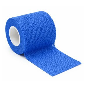 Bandagem Autoaderente Elástica Bioland Azul 5Cm