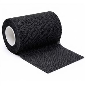 Bandagem Autoaderente Elástica Bioland Preta 10Cm