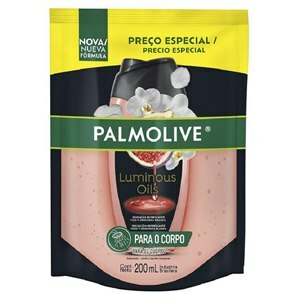 Sabonete Líquido Palmolive Luminous Oil Figo E Orquídea Branca Refil 200Ml