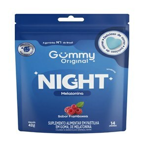 Gummy Night Sabor Framboesa 14 Gomas