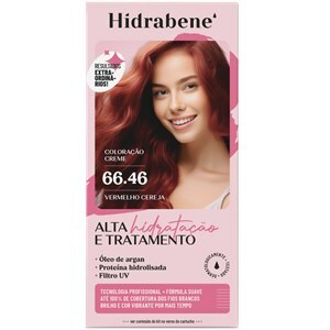 Tinta De Cabelo Hidrabene Vermelho Cereja 66.46