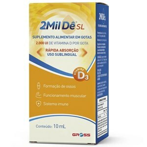 Vitamina D 2Mildê 2.000Ui Sl Gotas 10Ml