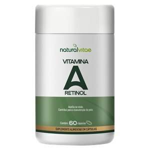 Vitamina A Naturalvitae 60 Cápsulas