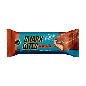 Barra De Proteína Shark Bites Shark Pro Sabor Chocolate 40G