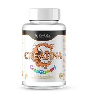 Creatina Creagummy 60 Gomas Mastigáveis Sabor Laranja