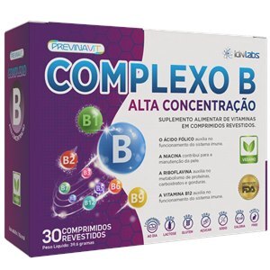 Previnavit Complexo B Ultra Concentrado 30 Comprimidos