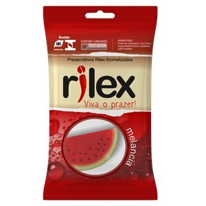 Preservativo Rilex Melancia 3 Unidades