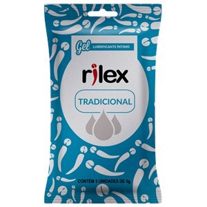 Gel Lubrificante Íntimo Rilex Tradicional 3 Unidades