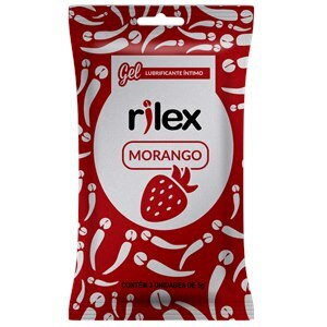 Gel Lubrificante Íntimo Rilex Morango 3 Unidades