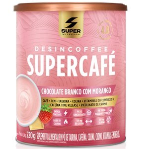 Desincoffee Supercafé Chocolate Branco Com Morango 220G