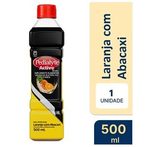 Pedialyte Active Laranja Com Abacaxi 500Ml