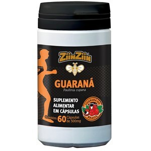 Guaraná 60 Cápsulas Ziin Ziin