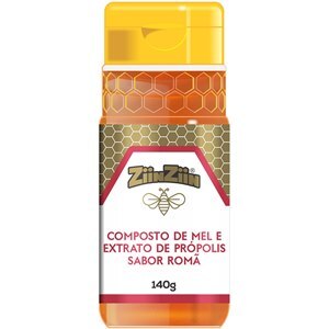 Mel + Própolis Sabor Romã 140G Ziin Ziin 