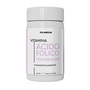 Ácido Fólico 500Mg Natunéctar 60 Cápsulas