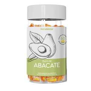Óleo De Abacate Natunéctar 60 Cápsulas