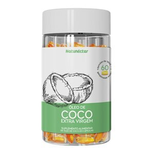 Óleo De Coco Natunéctar 60 Cápsulas