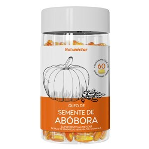 Óleo De Semente De Abóbora Natunéctar 60 Cápsulas