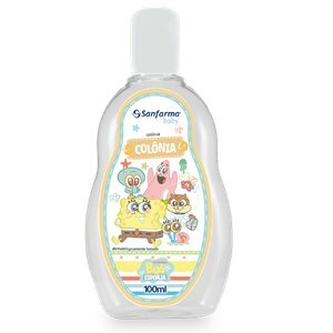 Colônia Bob Esponja Sanfarma Baby 100Ml
