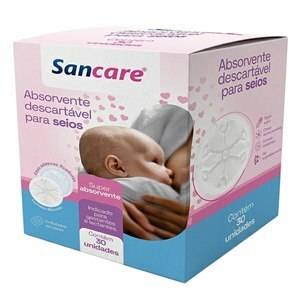 Absorvente Para Seios Sancare 30 Unidades