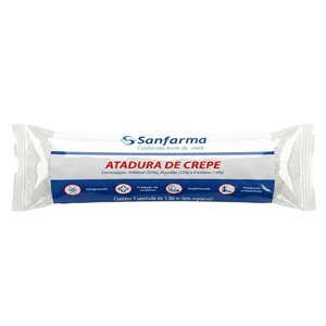 Atadura De Crepe 12Cm X 1,8M Sanfarma 1 Unidade