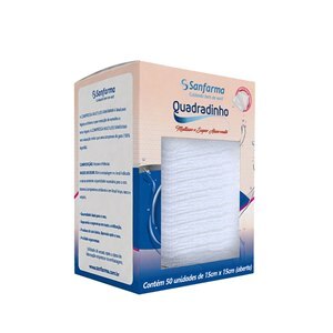 Compressa Quadradinho Multi-Uso Sancare 50 Unidades