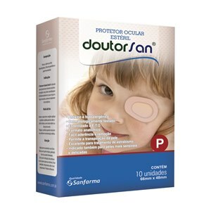 Protetor Ocular Tamanho P Feminino Sancare 10 Unidades