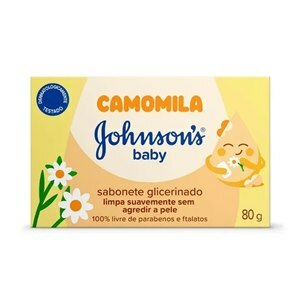 Sabonete Johnson's Baby De Glicerinado Camomila 80G