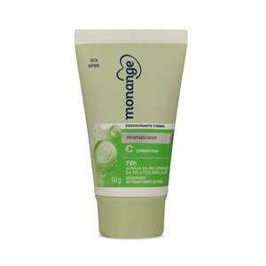 Desodorante Creme Monange Regenerador Com Creatina Feminino 50G