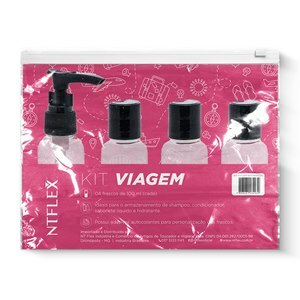 Kit Viagem 4 Frascos