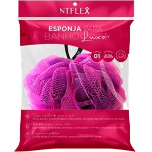 Esponja Para Banho Luxo Sortida 1 Unidade