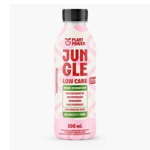 Isotônico Jungle Low Carb Melancia E Limão Plant Power 500Ml