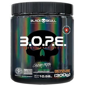 Pré-Treino Black Skull B.O.P.E Sabor Limão 300G