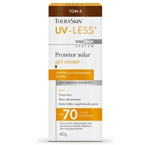Protetor Solar Facial Uv-Less Fps 70 Gel Creme Tom 4 40G