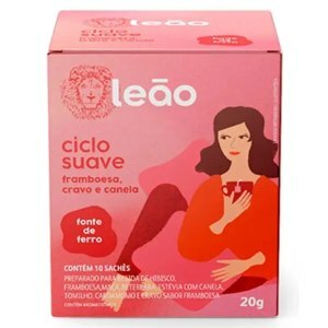 Chá Leão Fases Ciclo Suave 10 Sachês
