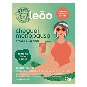 Chá Leão Fases Cheguei Menopausa 10 Sachês