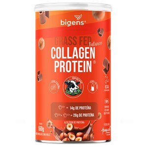 Grass Fed Balance Collagen Protein Chocolate Com Avelã 560G