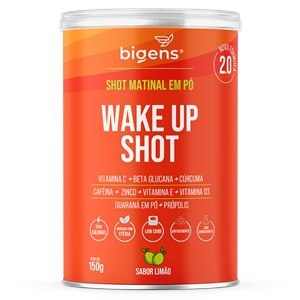 Wake Up Shot Matinal Sabor Limão 150G