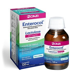 Lactulose - Enterocol Sem Sabor 120Ml