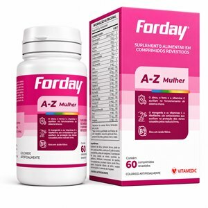 Forday A-Z Mulher 60 Comprimidos
