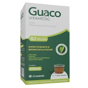Guaco 0,1ml/Ml Xarope Vitamedic 100ml