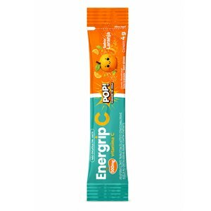 Vitamina C Energrip C 500mg Pop Sabor Laranja  4g