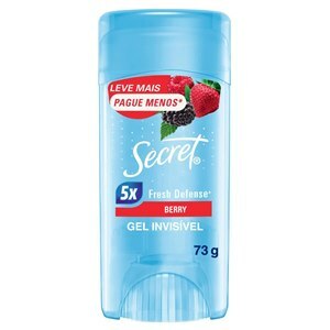 Desodorante Antitranspirante Em Gel Invisível Secret Berry 73G Leve Mais Pague Menos