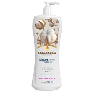 Sérum Hidratante Corporal Goicoechea Algodão Pele Extra Seca 400ml