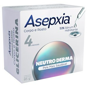 Sabonete Asepxia Neutro Derma 85g 4 Unidades