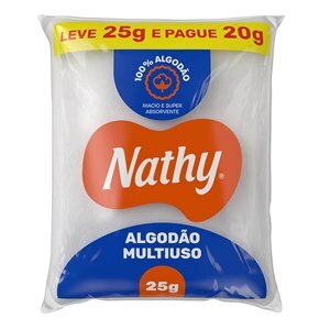 Algodão Nathy Multiuso 25g
