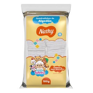 Algodão Nathy Baby Quadradinho 100g