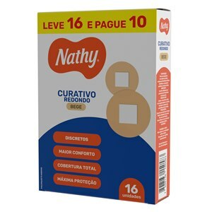 Curativo Nathy Redondo Bege 16 Unidades