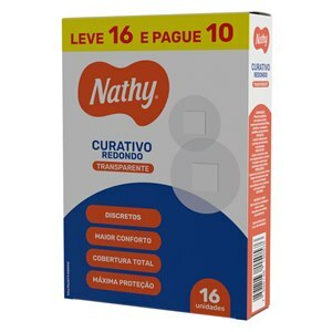 Curativo Nathy Redondo Transparente 16 Unidades